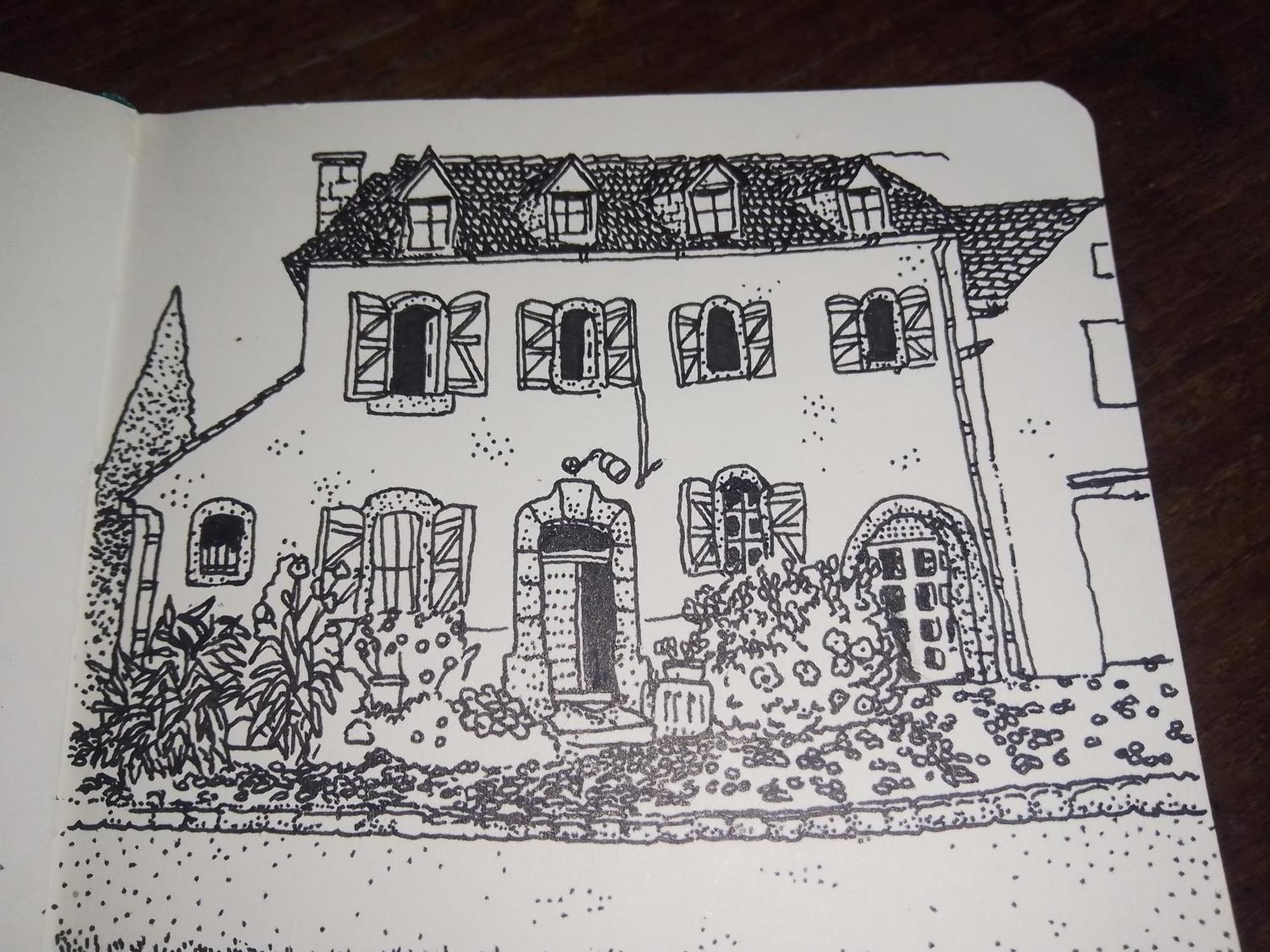 Gite Maison Chourrist Capbis Buitenkant foto